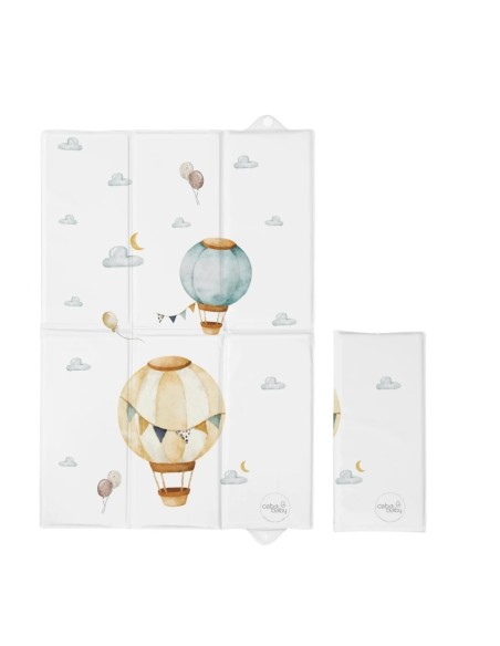 Oferta Cambiador plegable Basic Ballons 60 x 40 cm. Ceba Baby