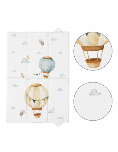 Oferta Cambiador plegable Basic Ballons 60 x 40 cm. Ceba Baby