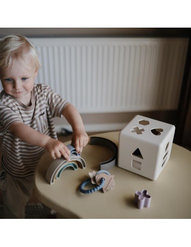 Arcoiris apilables Solid Tropical Mushie