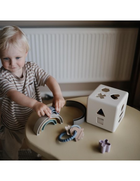 Arcoiris apilables Solid Tropical Mushie