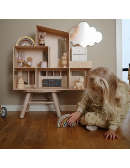 Arcoiris apilables Solid Tropical Mushie