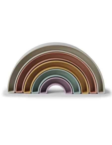 Arcoiris apilables Solid Tropical Mushie