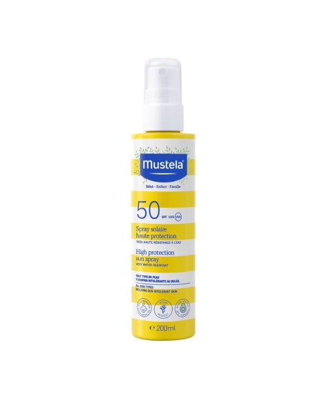 Spray Solar Alta Protección SPF50 200ml - Mustela