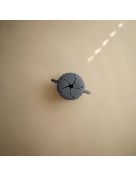 Taza para snacks de silicona Mushie