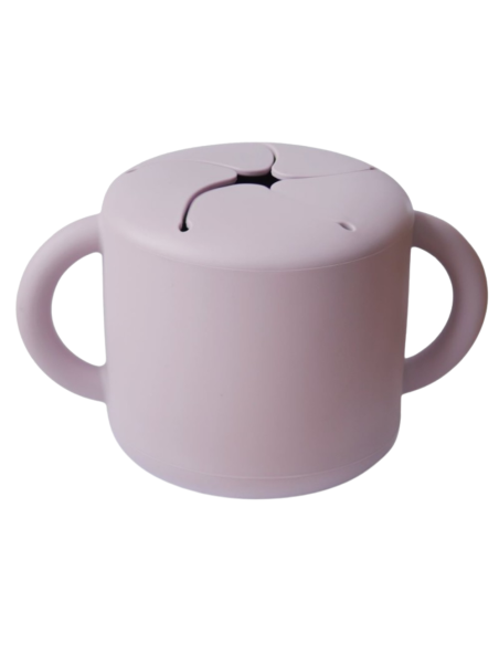 Taza para snacks de silicona Mushie