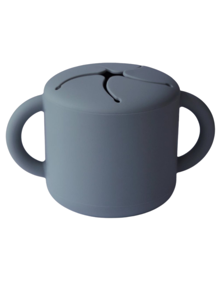 Taza para snacks de silicona Mushie