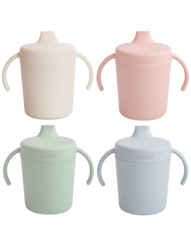 Taza didáctica con asas Mushie