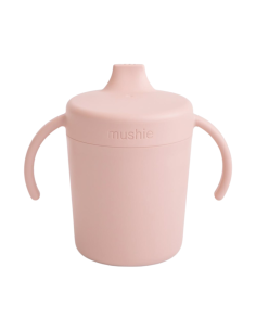 Taza didáctica con asas Mushie 2