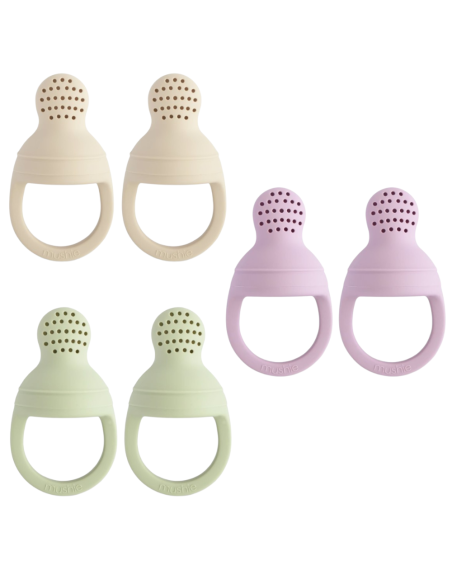 Pack 2 alimentadores de silicona Mushie