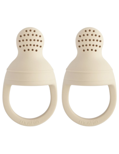 Pack 2 alimentadores de silicona Mushie