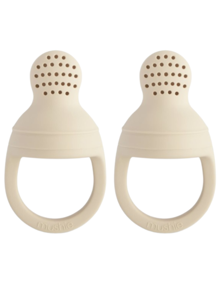 Pack 2 alimentadores de silicona Mushie