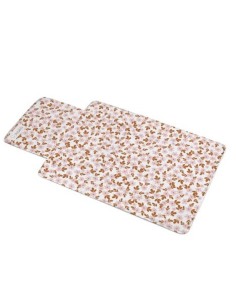 Oferta Cambiador plegable Cotton Color Rosa 70x47 cm - Albero Mio