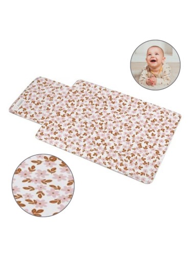 Oferta Cambiador plegable Cotton Color Rosa 70x47 cm - Albero Mio