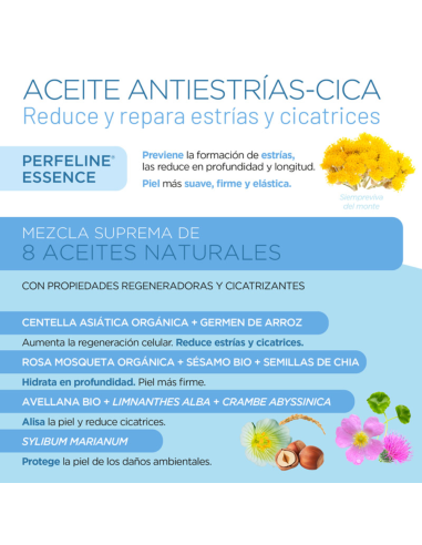 Aceite antiestrías cica intensive 100 ml Elifexir