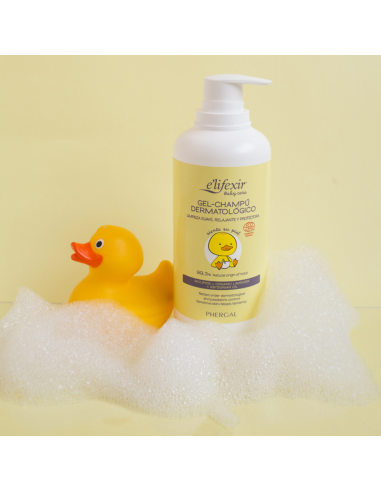 Gel-Champú dermatológico para bebés 500 ml Elifexir