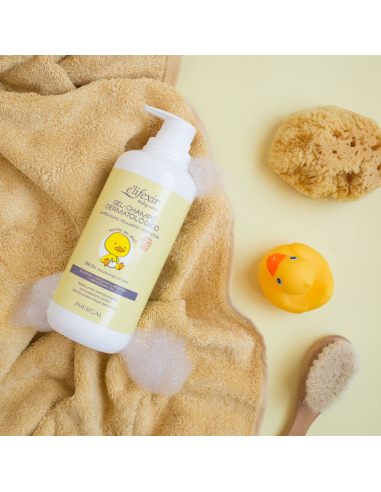 Gel-Champú dermatológico para bebés 500 ml Elifexir