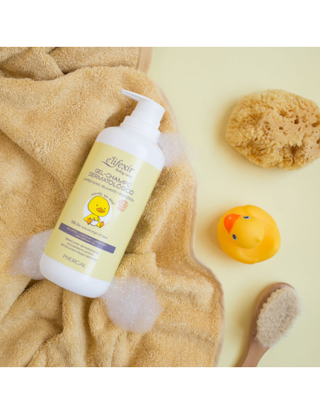 Gel-Champú dermatológico para bebés 500 ml Elifexir