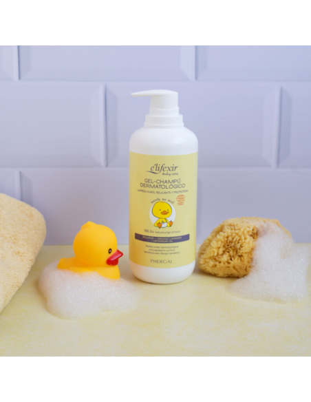 Gel-Champú dermatológico para bebés 500 ml Elifexir