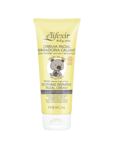Crema facial calmante para bebé 50 ml Elifexir