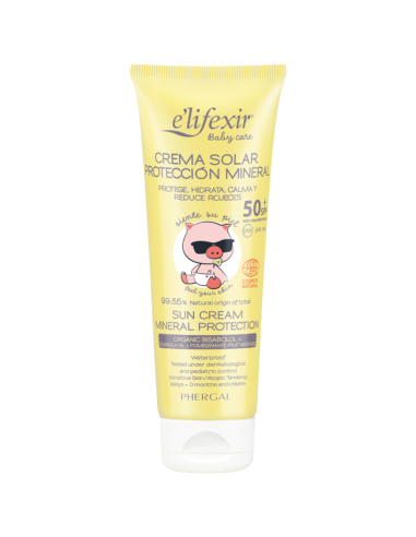 Crema solar mineral SPF50 100 ml Elifexir