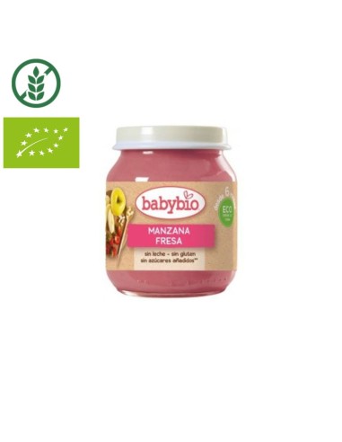 Oferta Potito manzana fresa tarrito 130g. +4M BabyBio