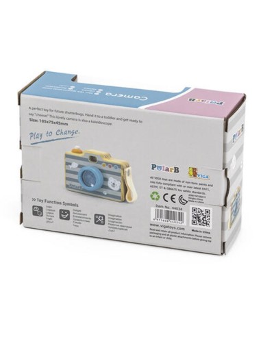 Vista lateral cámara de madera PolarB