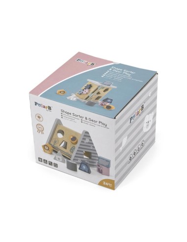 Packaging reciclable juguete de aprendizaje de formas PolarB