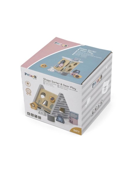 Packaging reciclable juguete de aprendizaje de formas PolarB