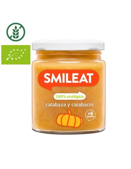 Oferta Potito calabaza y calabacín ecológico tarrito 230g. +6M Smileat