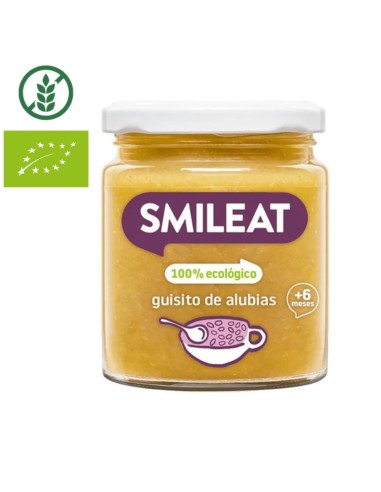 Oferta Potito guisito de alubias ecológico tarrito 230g. +6M Smileat