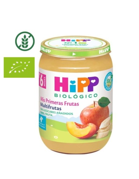 Potito multifrutas 190gr 4M+ | Hipp - Nappy.es