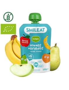 Pouch de frutas variadas | Smileat - Nappy.es