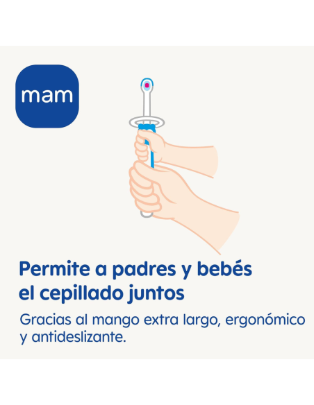 Cepillo de dientes de entrenamiento para bebés Mam Baby