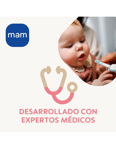 Cepillo masajeador de encías bebé 3M+ Mam Baby