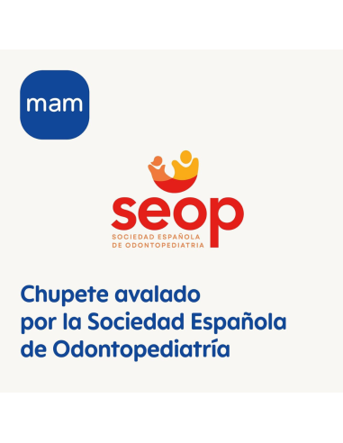 Chupete Air silicona 2-6 meses color azul 2 uds Mam Baby