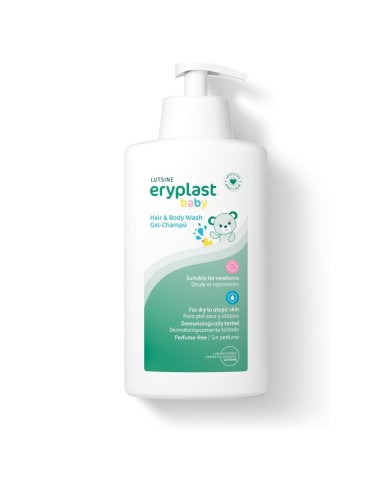 Gel-Champú pieles secas y atópicas  500 ml. Eryplast