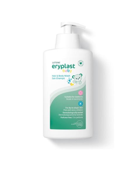Gel-Champú pieles secas y atópicas  500 ml. Eryplast