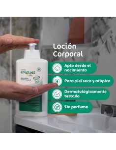 Loción Corporal para piel seca y atópica 500 ml. Eryplast 2