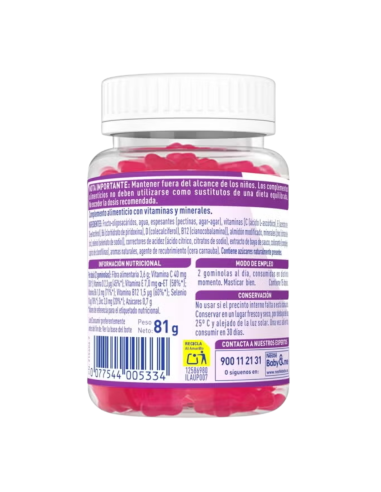 NanCare Kids inmunidad 30uds | Nestlé - Nappy.es