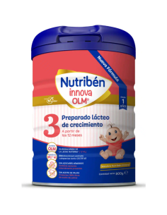 Pack 2uds. Leche de Fórmula Innova 3 +12M 800g Nutribén 2