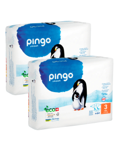 Pack Pingo talla 3 caja 88 uds ecológicos 4-9 kg Pingo