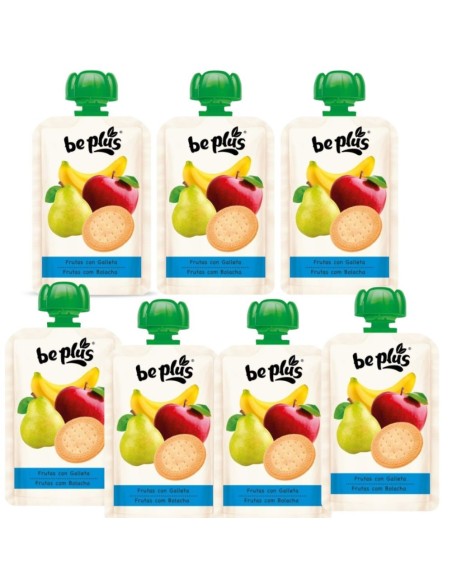 Oferta Bolsita de frutas con galleta 120g. +6M Be Plus