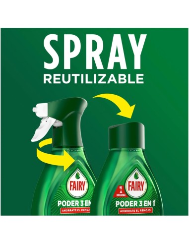 Fairy Spray Poder 3 en 1 Limón. 500ml