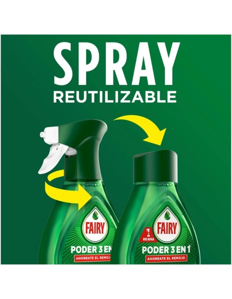 Fairy Spray Poder 3 en 1 Limón. 500ml