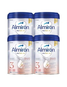 pack-4-leche-profutura-duobiotik-3-800g-12m-almiron-1.jpg – Vista frontal del pack completo.
