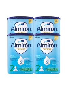 pack-4-leche-advance-2-800g-6m-almiron-1.jpg – Vista frontal del pack completo.