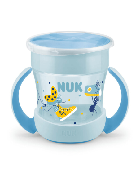 Mini Magic Cup Taza Aprendizaje azul 160ml 6M+ NUK