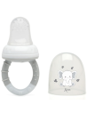 Alimentador antiahogo gris en silicona bebé +6 meses kiokids