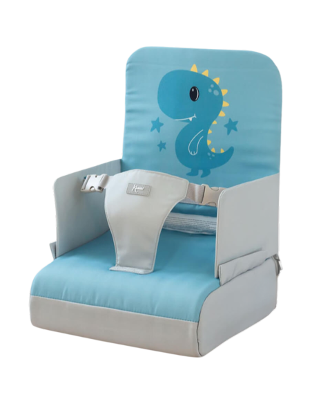 Trona asiento elevador azul para comer hasta 15kg o 3 años kKokids