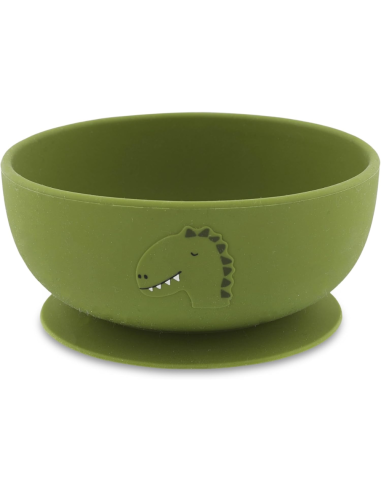 Bol de silicona dinosaurio con ventosa | Trixie - Nappy.es